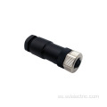 Conector hembra 12A codificado en S de 4 pines M12